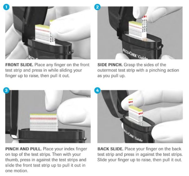 Accu-Chek Guide Test Strips 100's