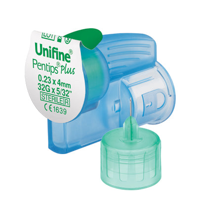 Owen Mumford Unifine Pentips Plus 4mm 32G 100's Box