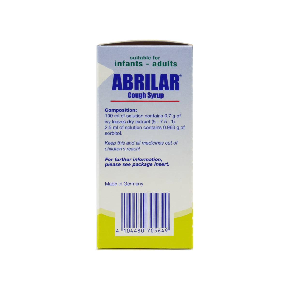 Abrilar Cough Syrup 100ml