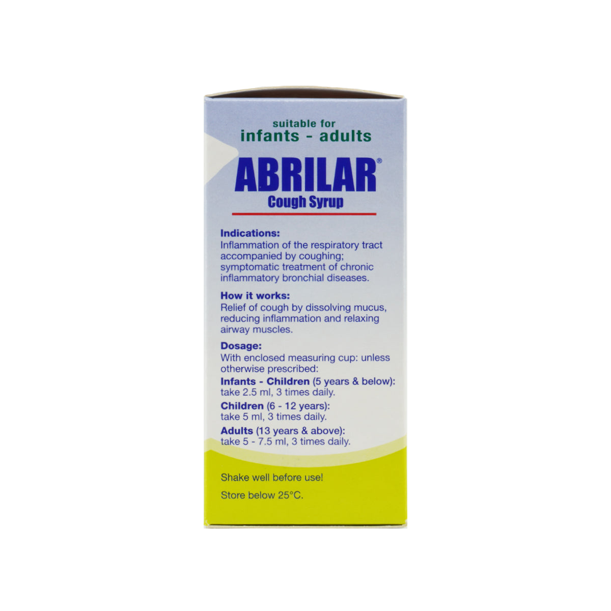 Abrilar Cough Syrup 100ml