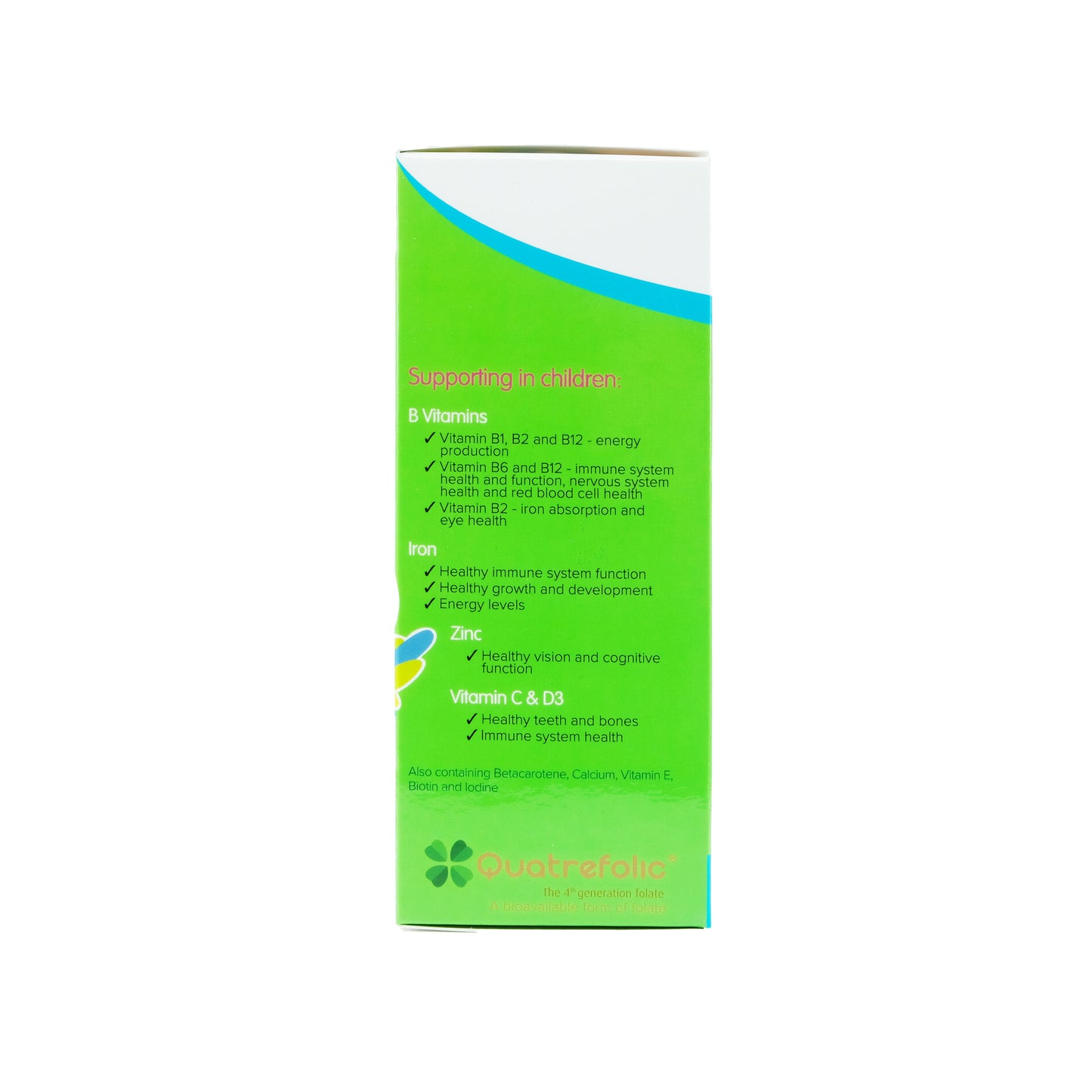 Brauer Kids Liquid Multivitamin With Iron 200ml
