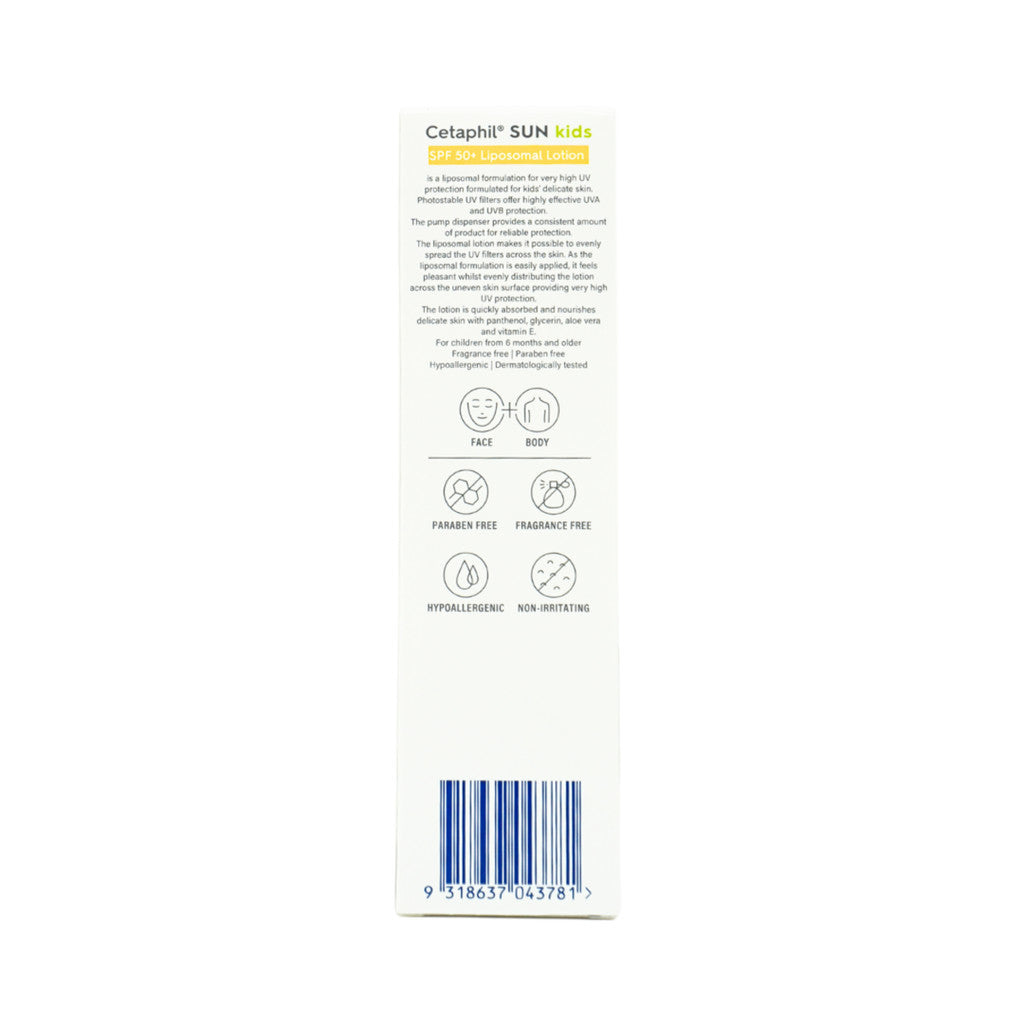 Cetaphil Sun Kids SPF 50+ Lipo Lotion 150ml