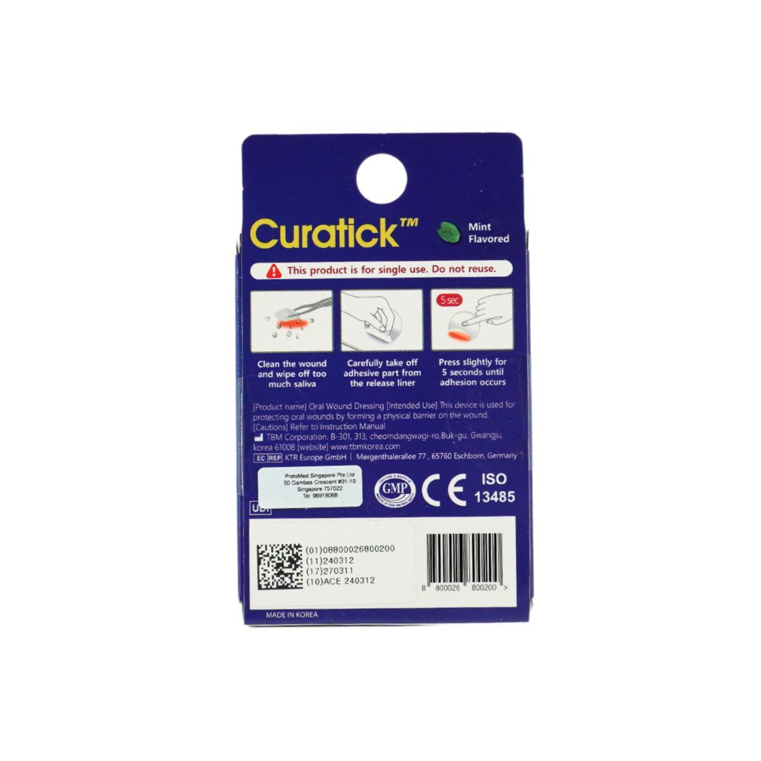 Curatick Ulcer Oral Patch 10's