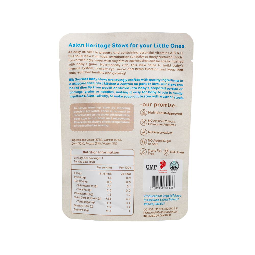 Deliciously Bib – ABC Stew (7months+)