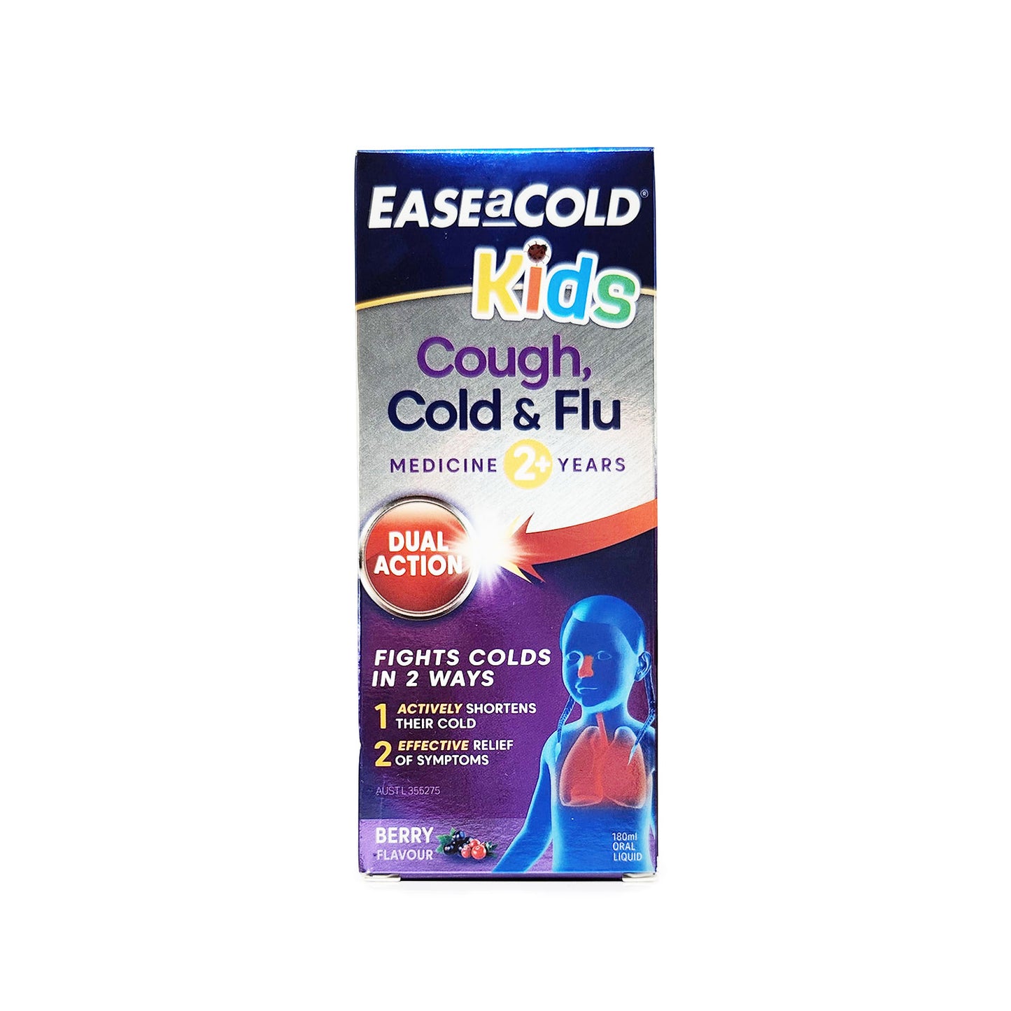 Ease-A-Cold Kids Cough, Cold & Flu Relief 180ml