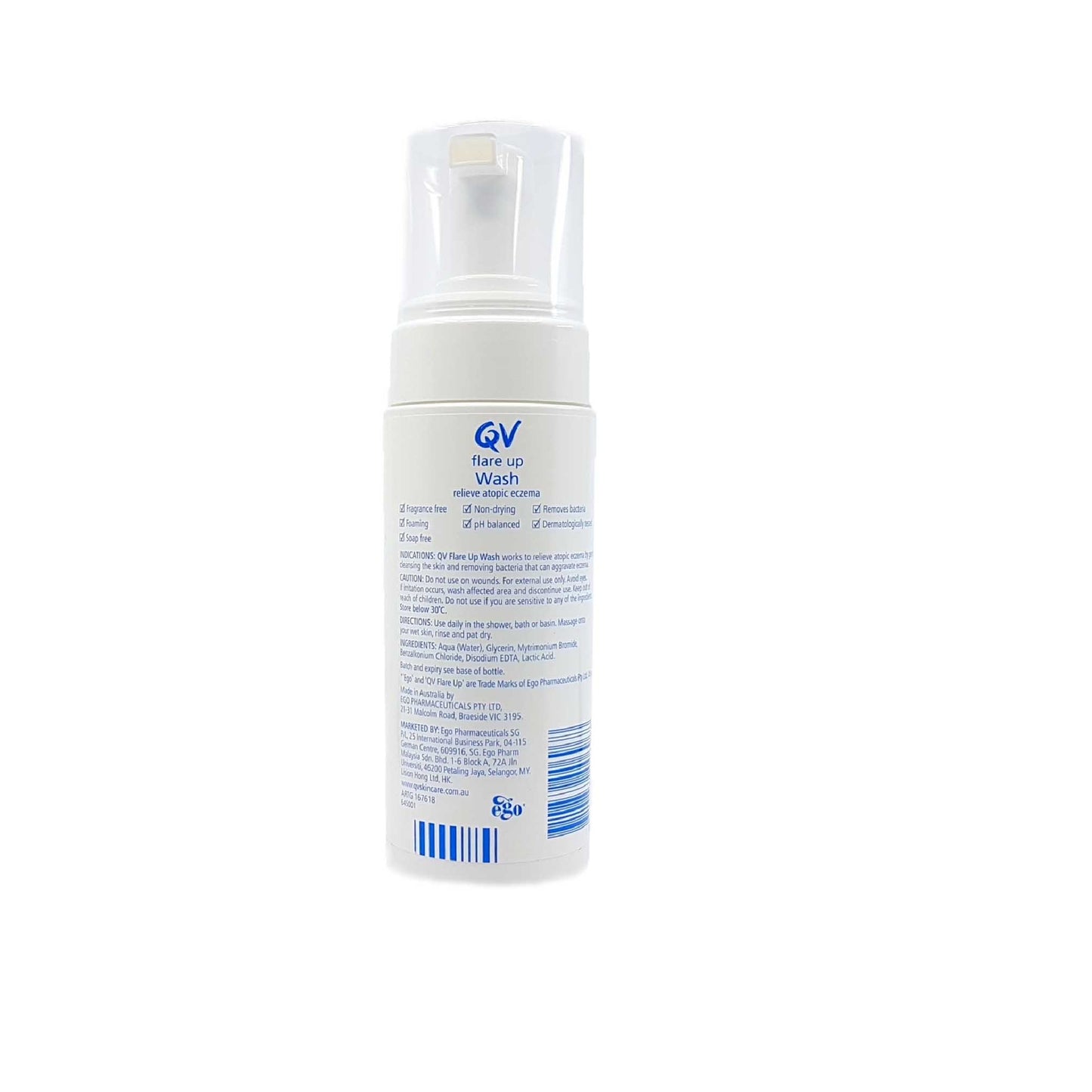 Ego QV Flare Up Wash 150ml