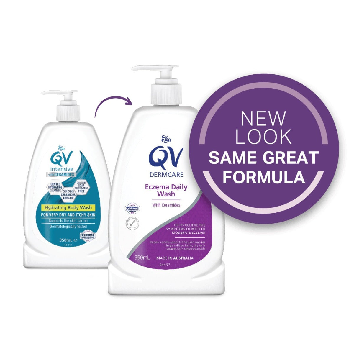 Ego QV Dermcare Eczema Daily Wash With Ceramides 350ml