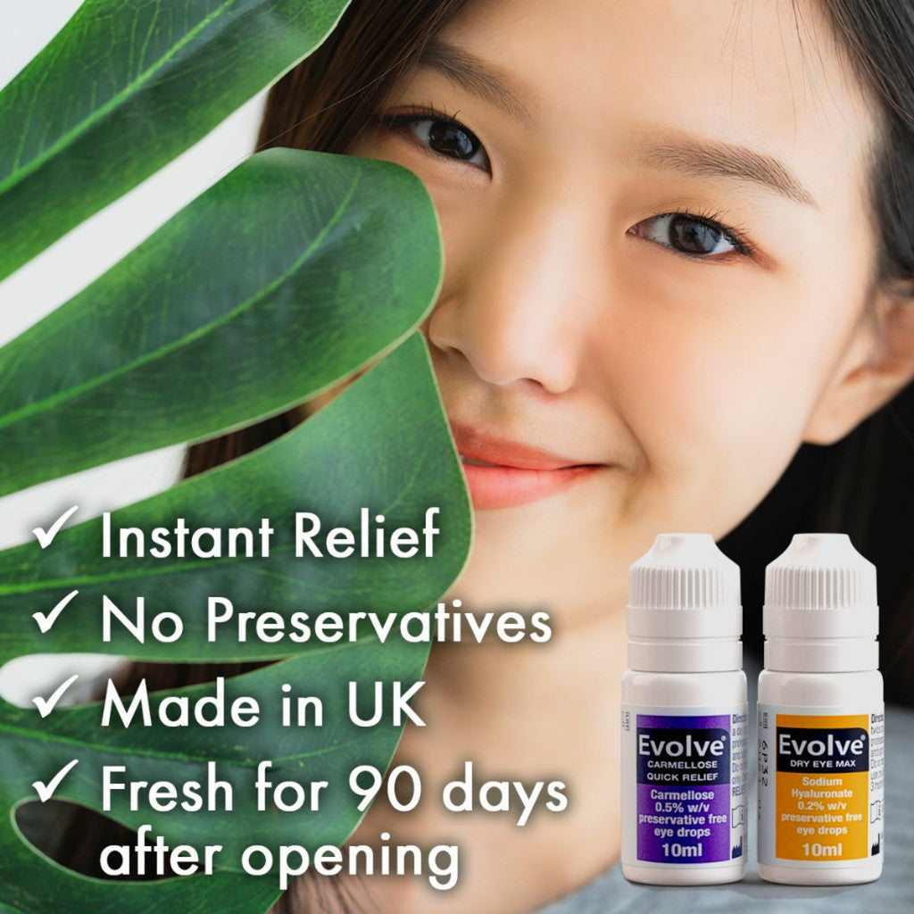 Evolve® Quick Relief Carmellose 0.5% Soothing Eye Drops 10ml