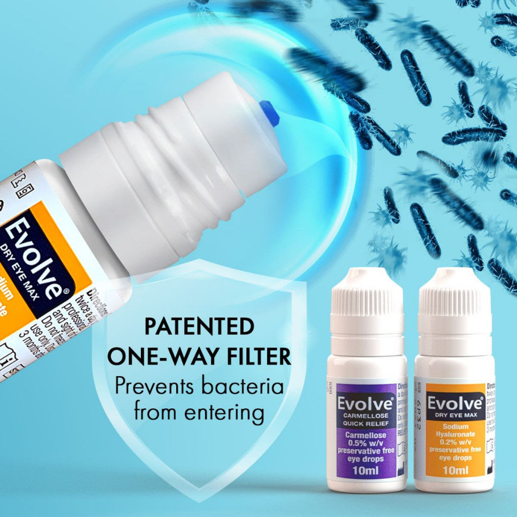 Evolve® Quick Relief Carmellose 0.5% Soothing Eye Drops 10ml