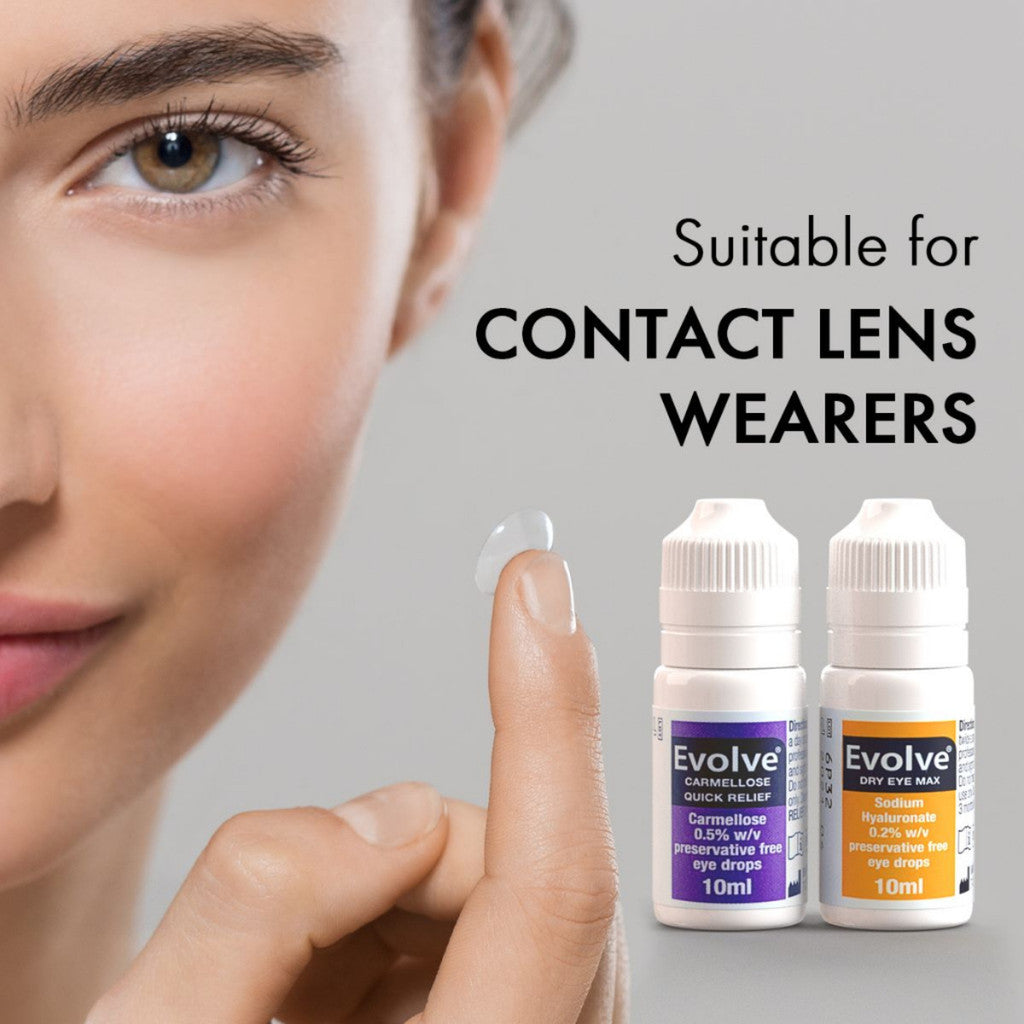 Evolve® Quick Relief Carmellose 0.5% Soothing Eye Drops 10ml