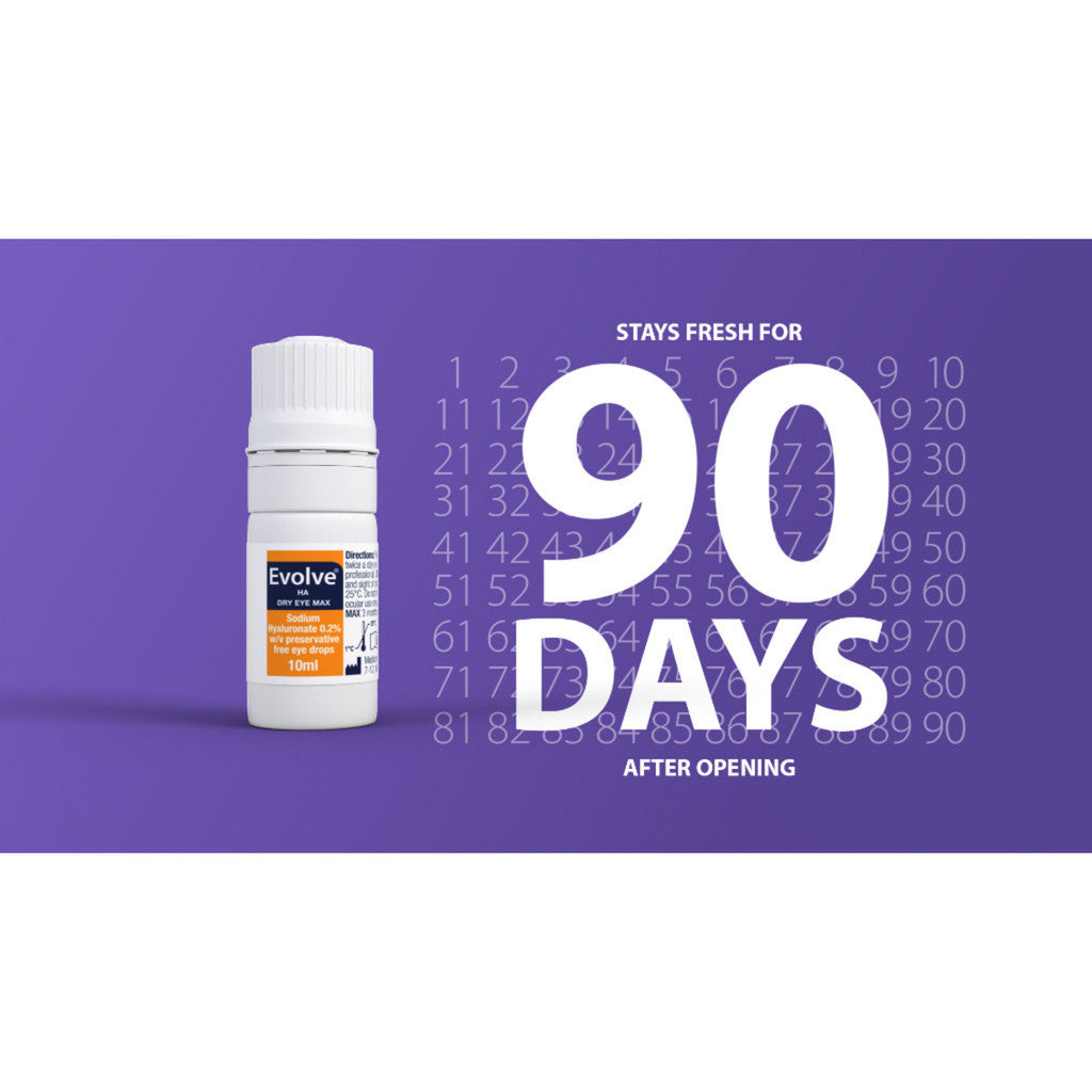 Evolve® Quick Relief Carmellose 0.5% Soothing Eye Drops 10ml
