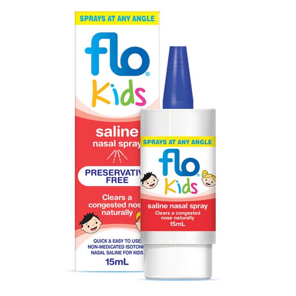 Flo Kids Saline Nasal Spray 15ml