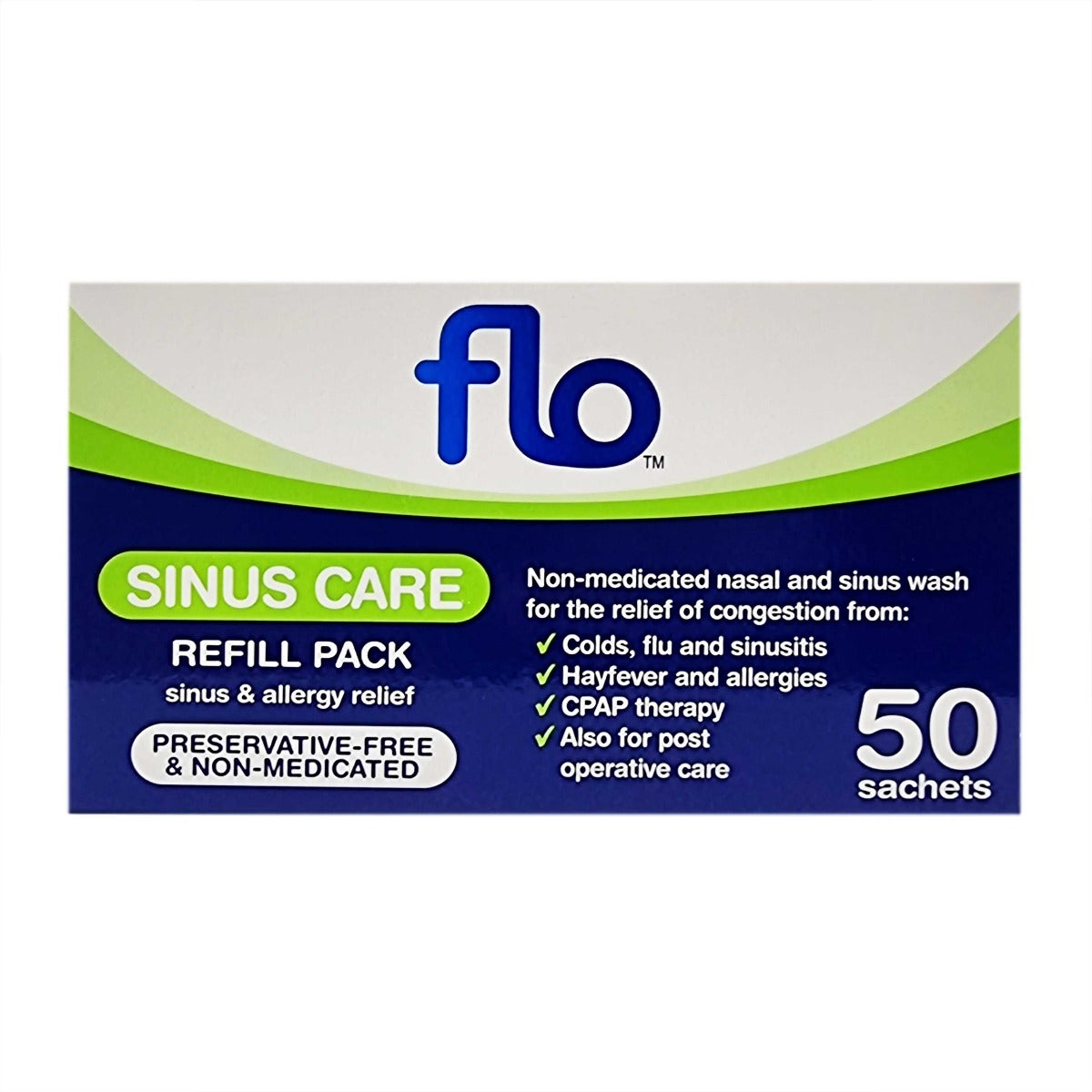 Flo Sinus Care Nasal Rinse Refill Pack 50's