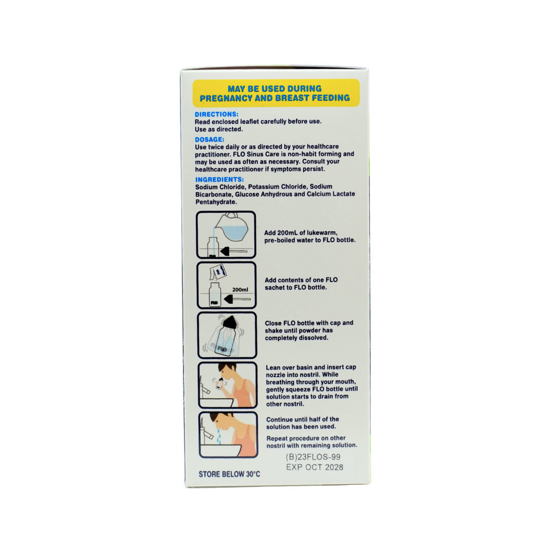 Flo Starter Kit - Flo Bottle & Sachet 12s