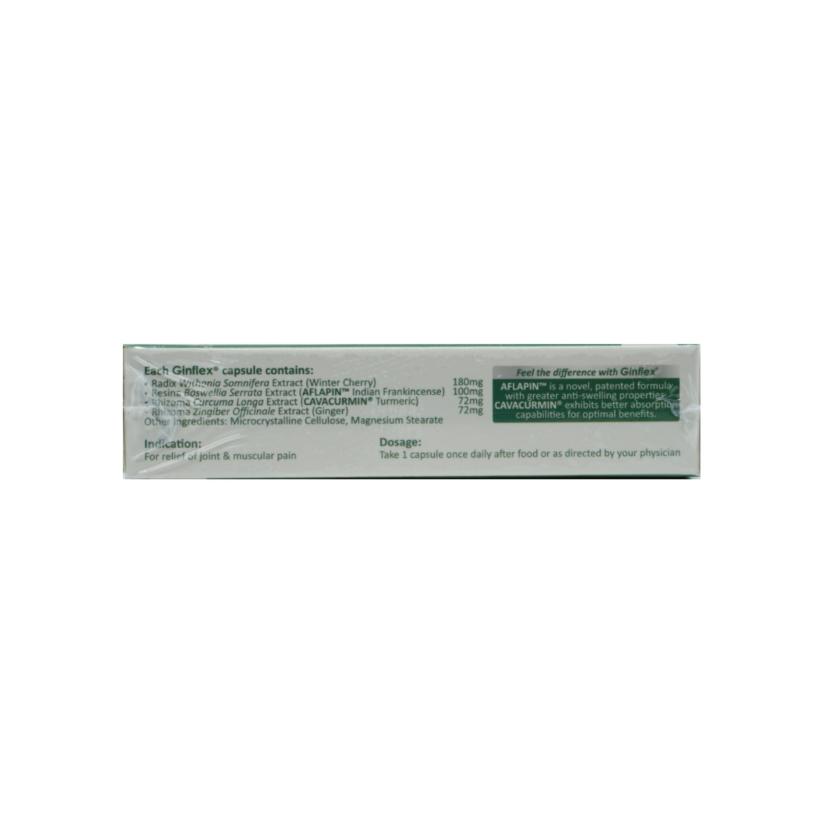 Ginflex Capsules 30's