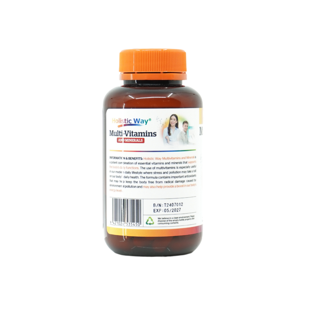 Holistic Way Multivitamins And Minerals Capsule 60's