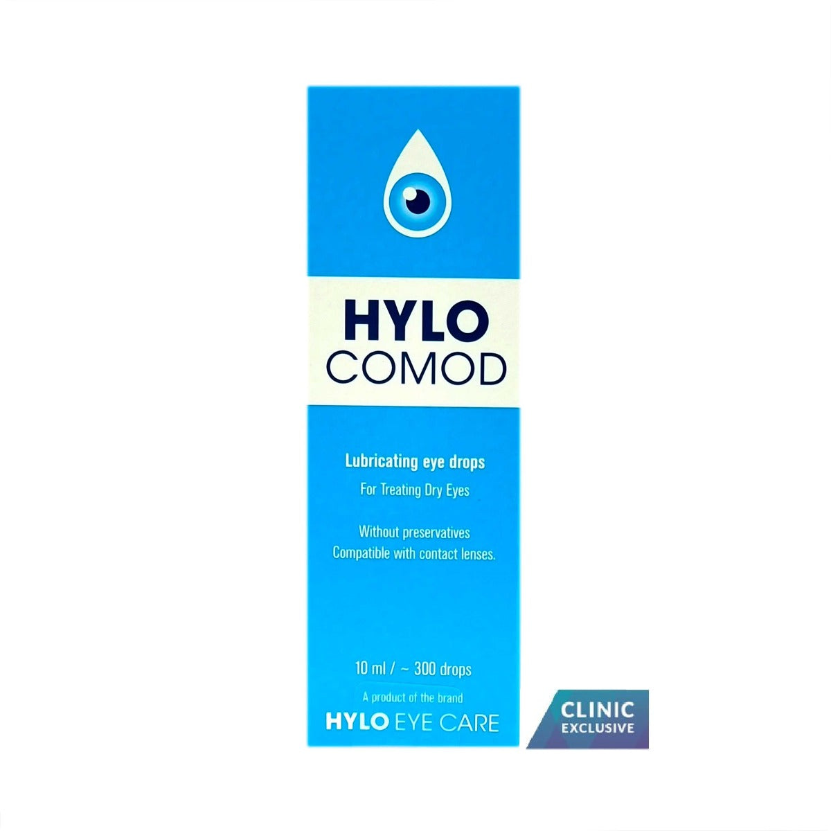 Hylo-Comod Lubricating Eye Drops 10ml