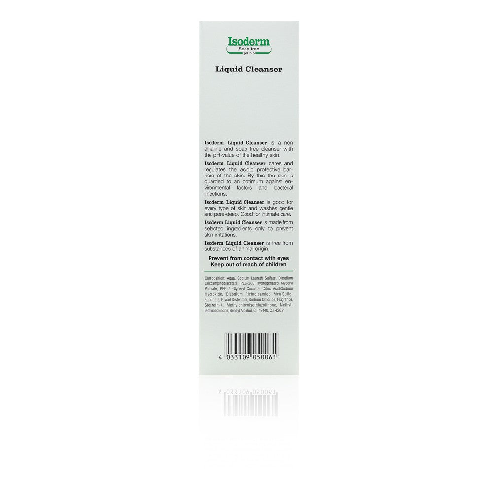 Isoderm Liquid Soap-Free Cleanser 250ml