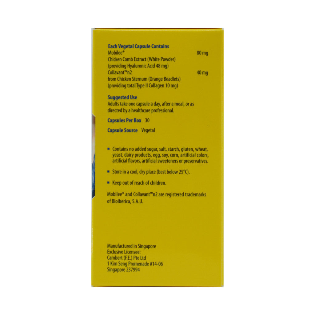 Kordel's Hyaluronic Acid + Type II Collagen Capsule 30's