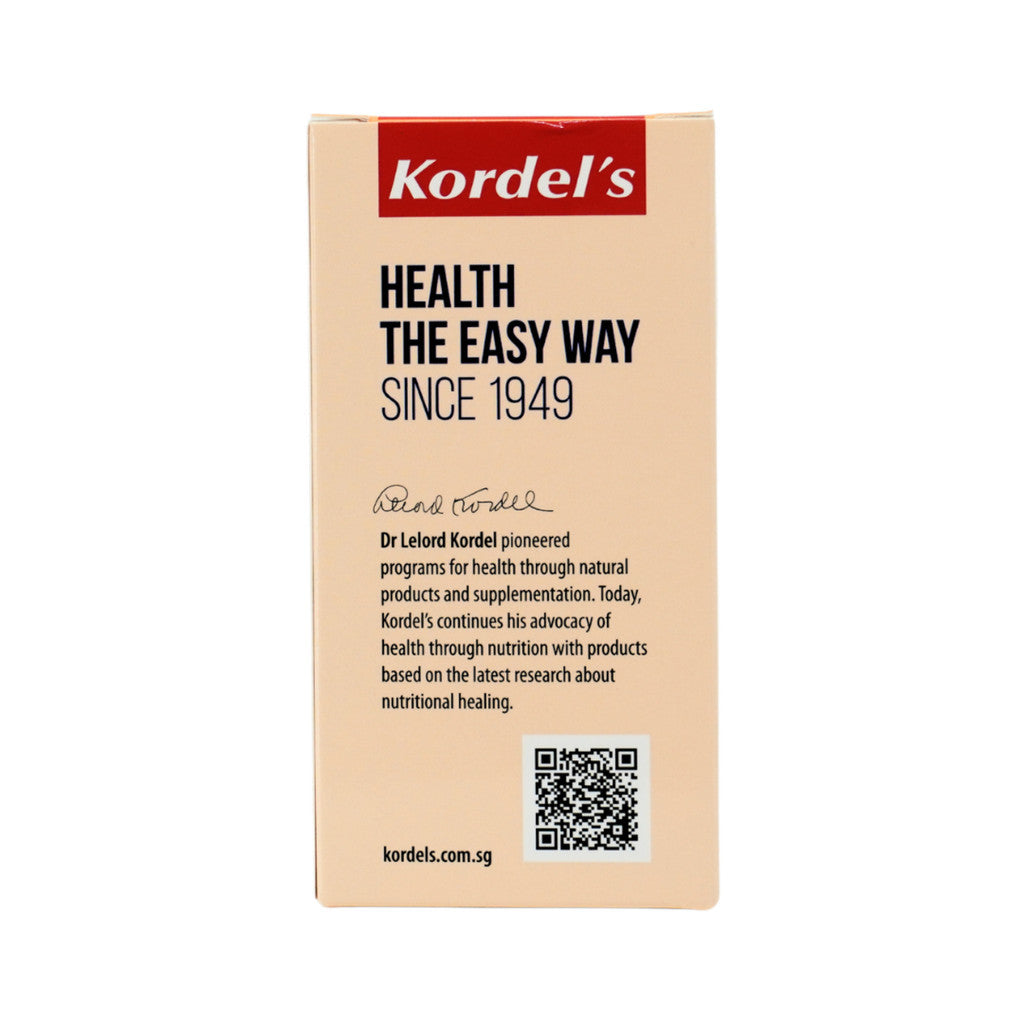 Kordel's 无酸维生素 C 500mg 片剂 120 片