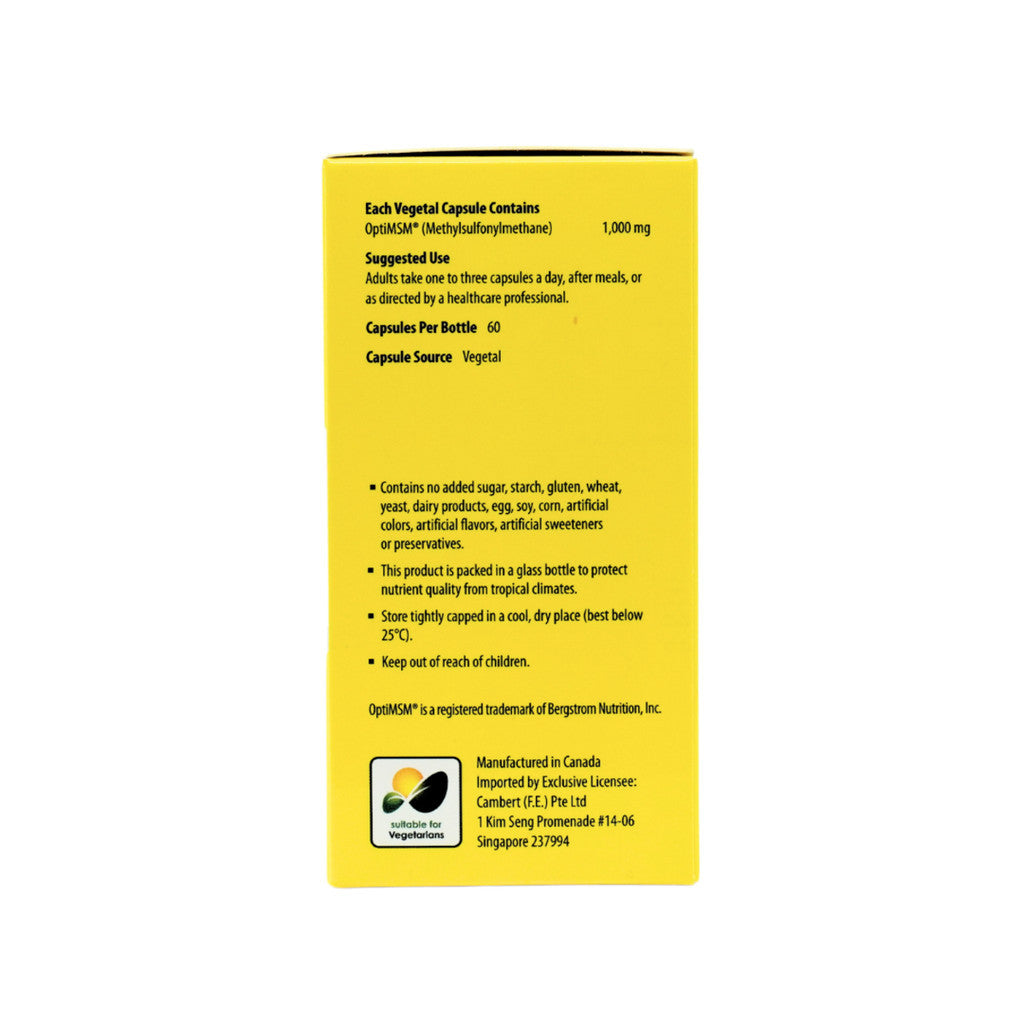 Kordel’s OptiMSM® 1000mg Capsule 60's