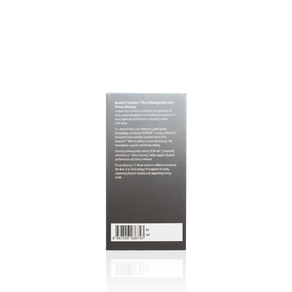 Kordel's Testofen® Plus Ashwagandha And Panax Ginseng
