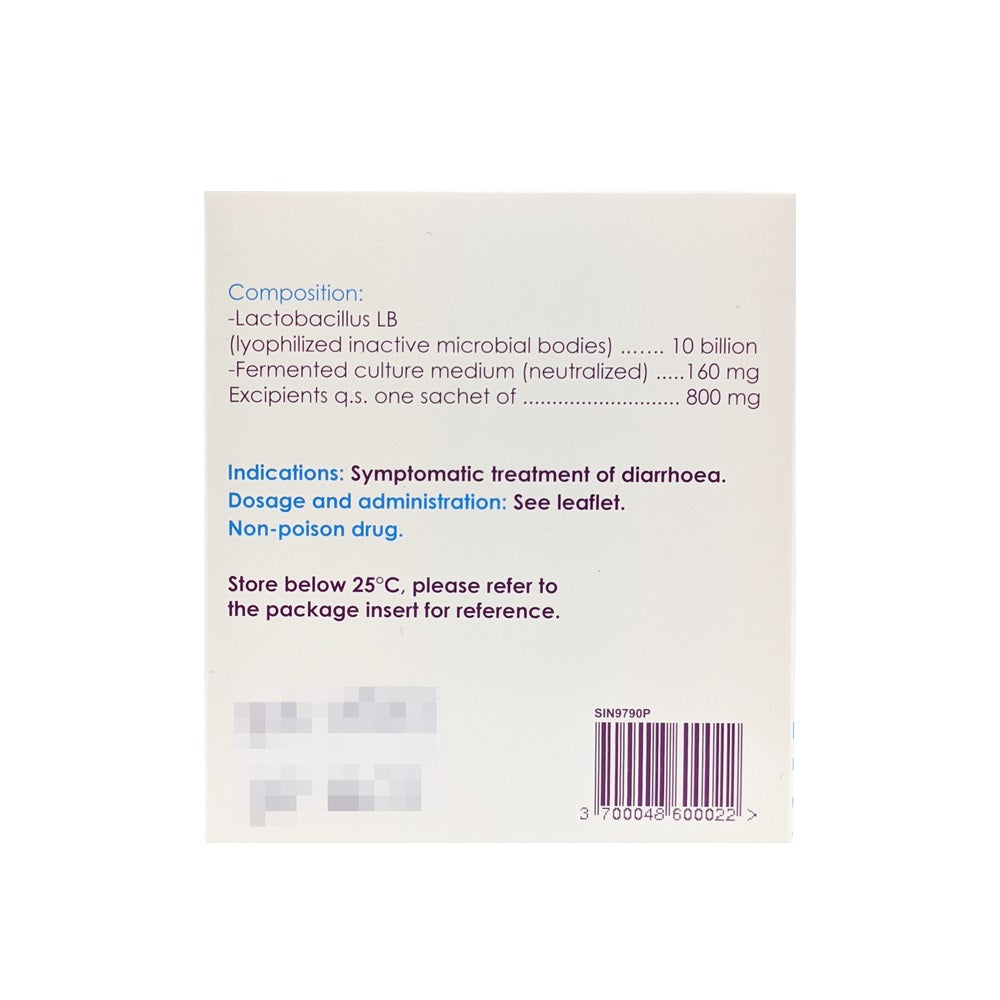 Lacteol Fort Probiotics Sachet 100's