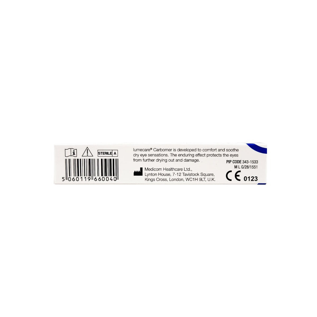 Lumecare Carbomer Eye Gel 10g