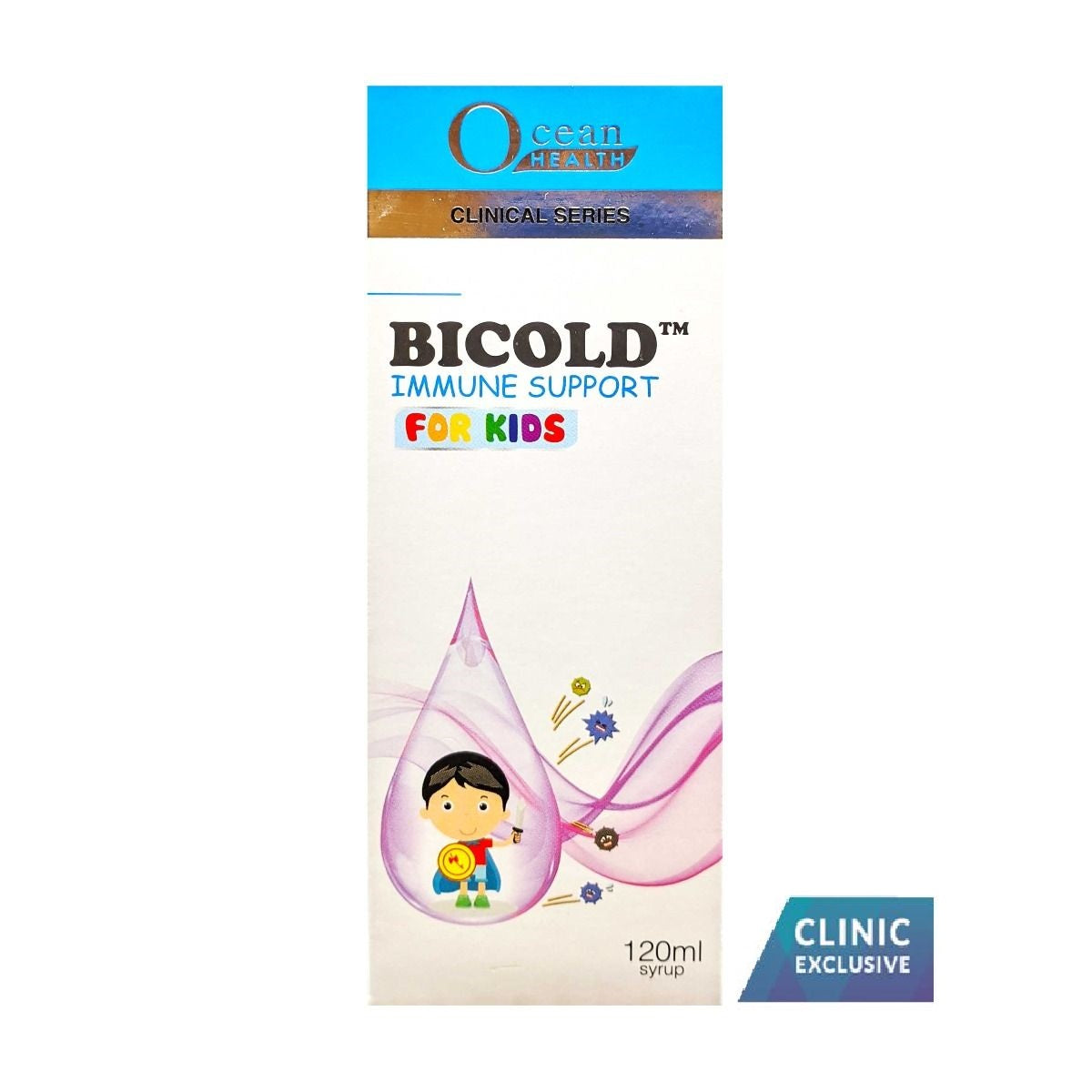 Ocean Health Bicold Immune Support For Kids 120ml