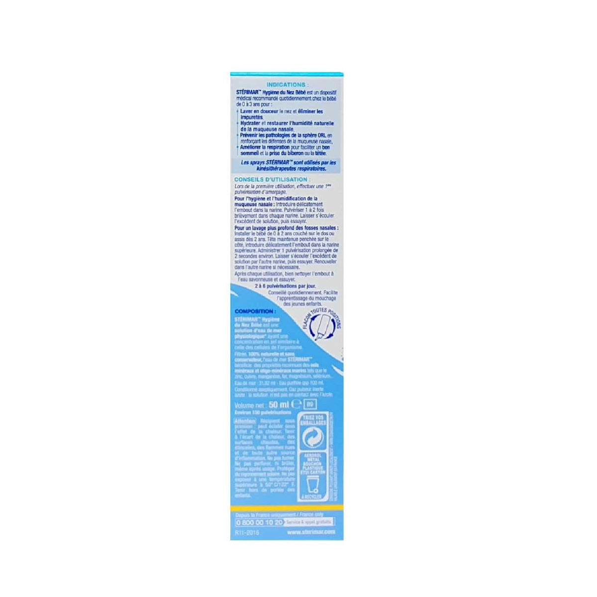 Sterimar Baby Nasal Hygiene Spray 50ml