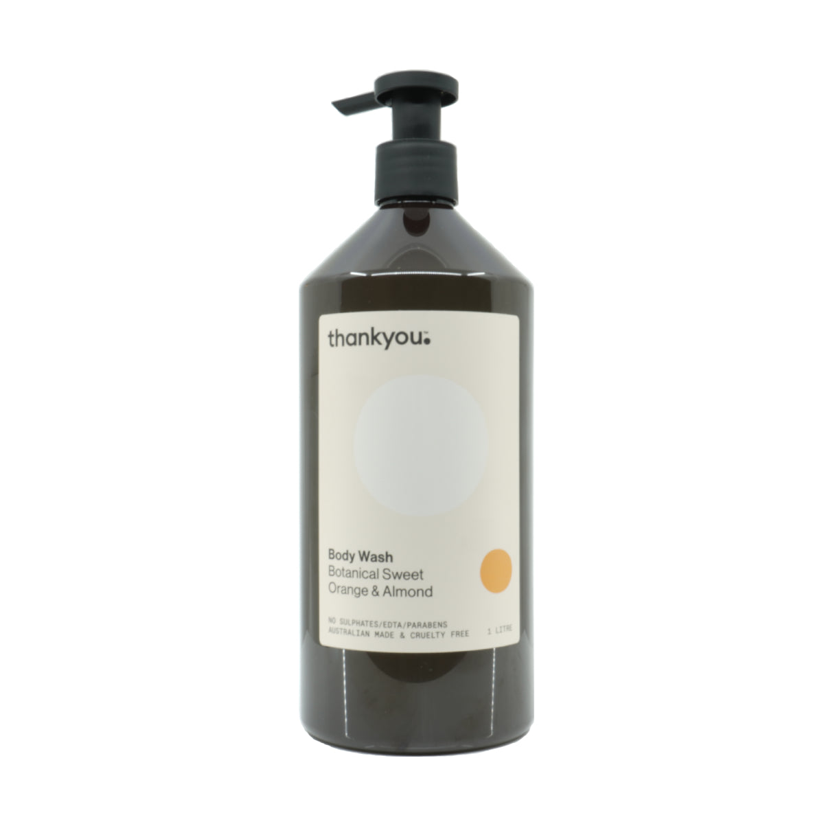 Thankyou Botanical Sweet Orange & Almond Body Wash 1L