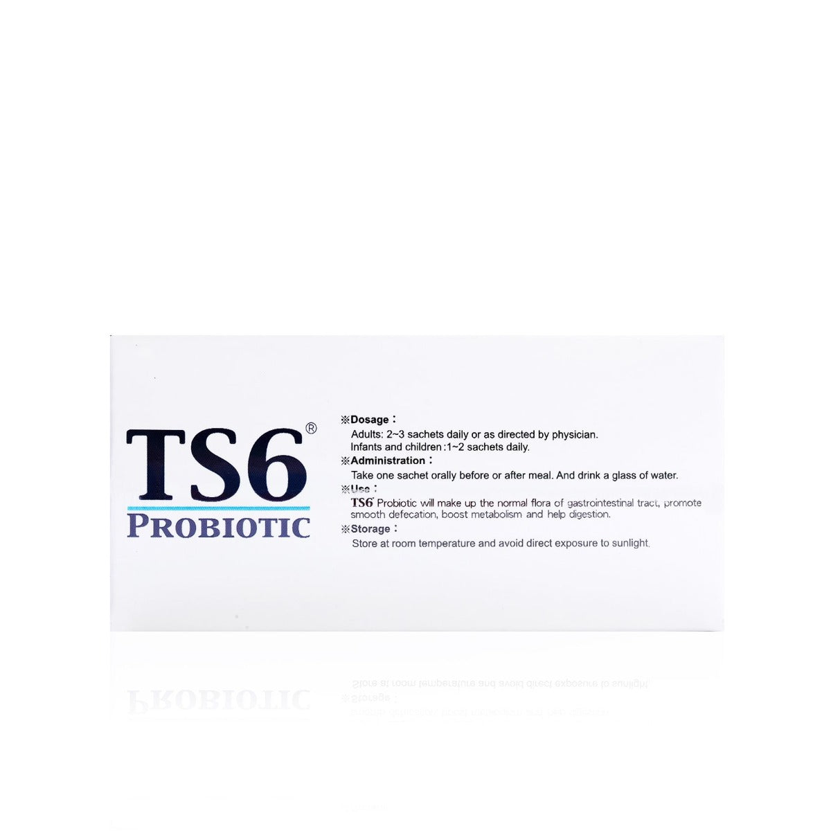 TS6 Probiotic Sachet 60’s