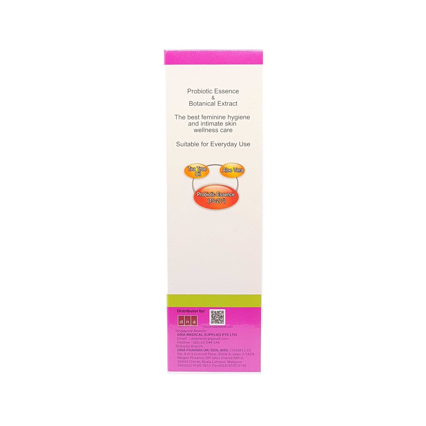 TS6 Intensive Cleansing Mousse 180ml Intimate Feminine Wash With Probiotic Essence