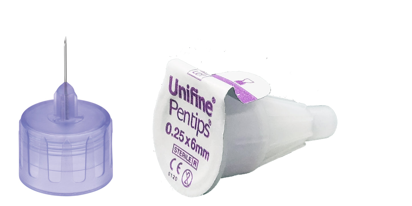 Owen Mumford Unifine Pentips Pen Needles (6mm 31G) 100’s Box