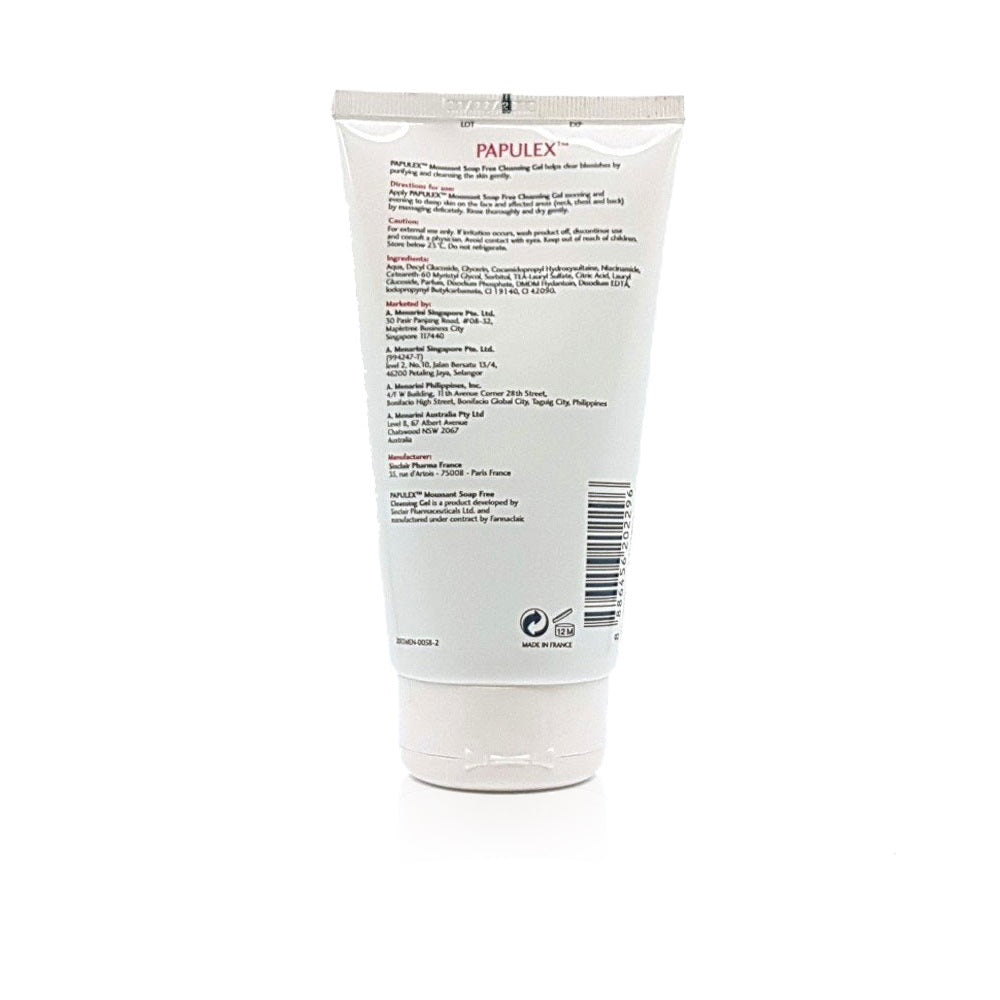 Papulex Moussant Soap Free Cleansing Gel 150ml