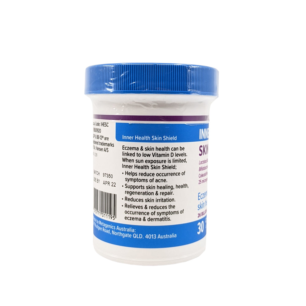 Inner Health Eczema & Skin Shield Capsules 30's