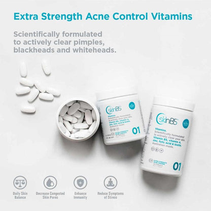 SkinB5 Extra Strength Acne Control Tablets 60's