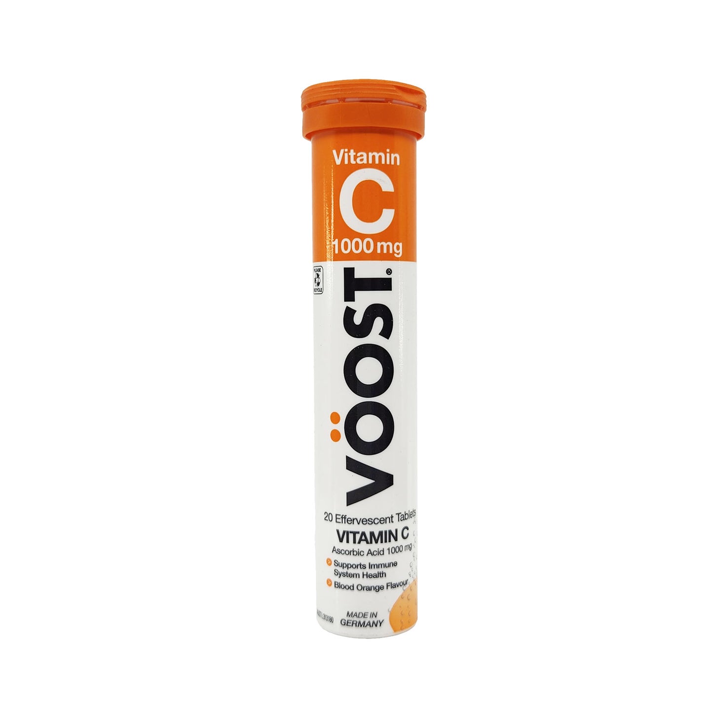 Voost 维生素 C 泡腾维生素补充剂片 20 片
