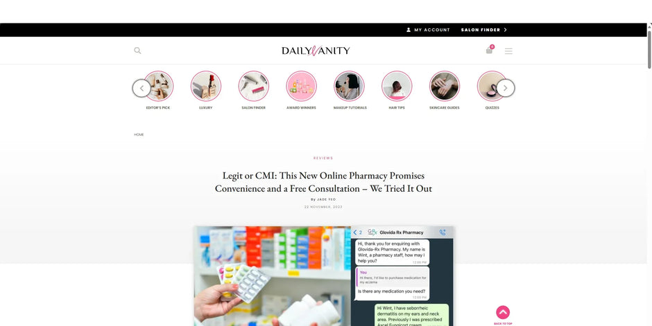 Legit or CMI: This New Online Pharmacy Promises Convenience and a Free Consultation – We Tried It Out