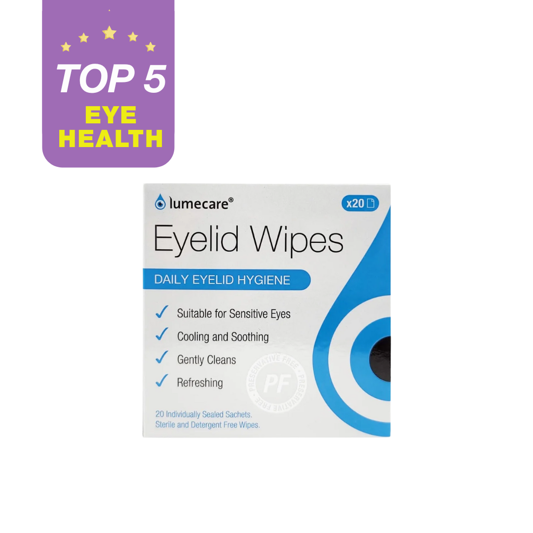 Lumecare Eyelid Wipes 20's