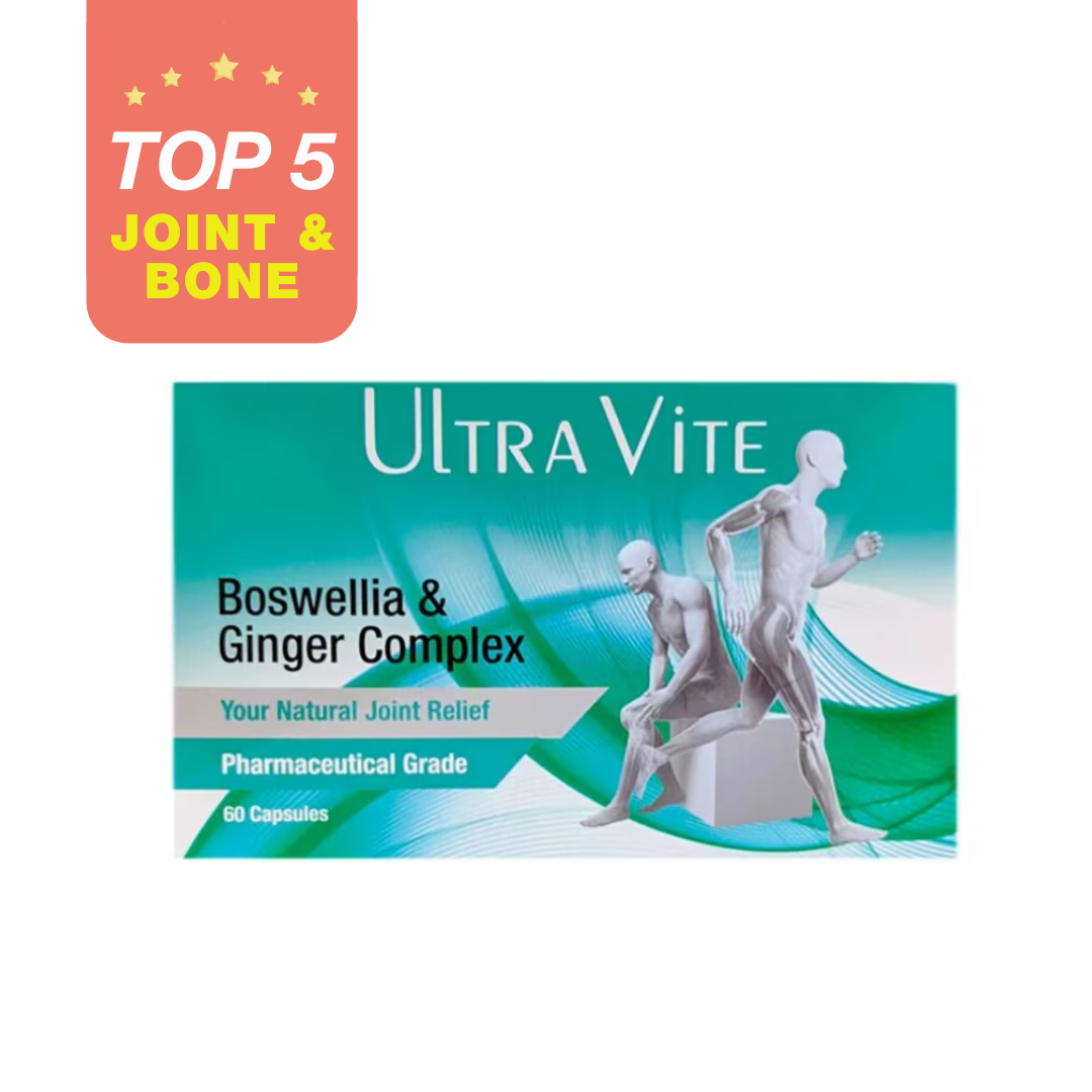 Ultravite Boswellia & Ginger Complex Capsules 60's