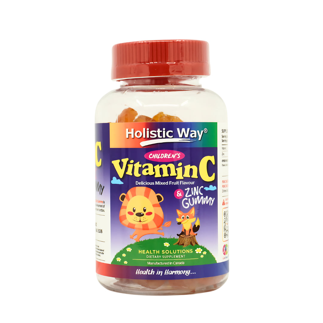 Holistic Way Kids Vitamin C + Zinc Lion Gummy 90's