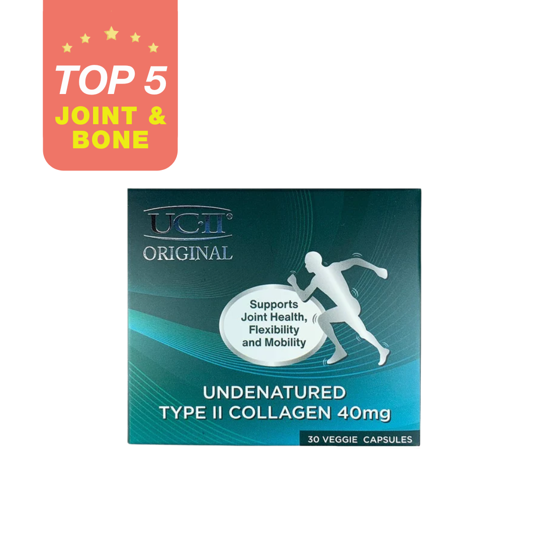 UC-II Original 40mg Undenatured Type II Collagen Capsules 30's