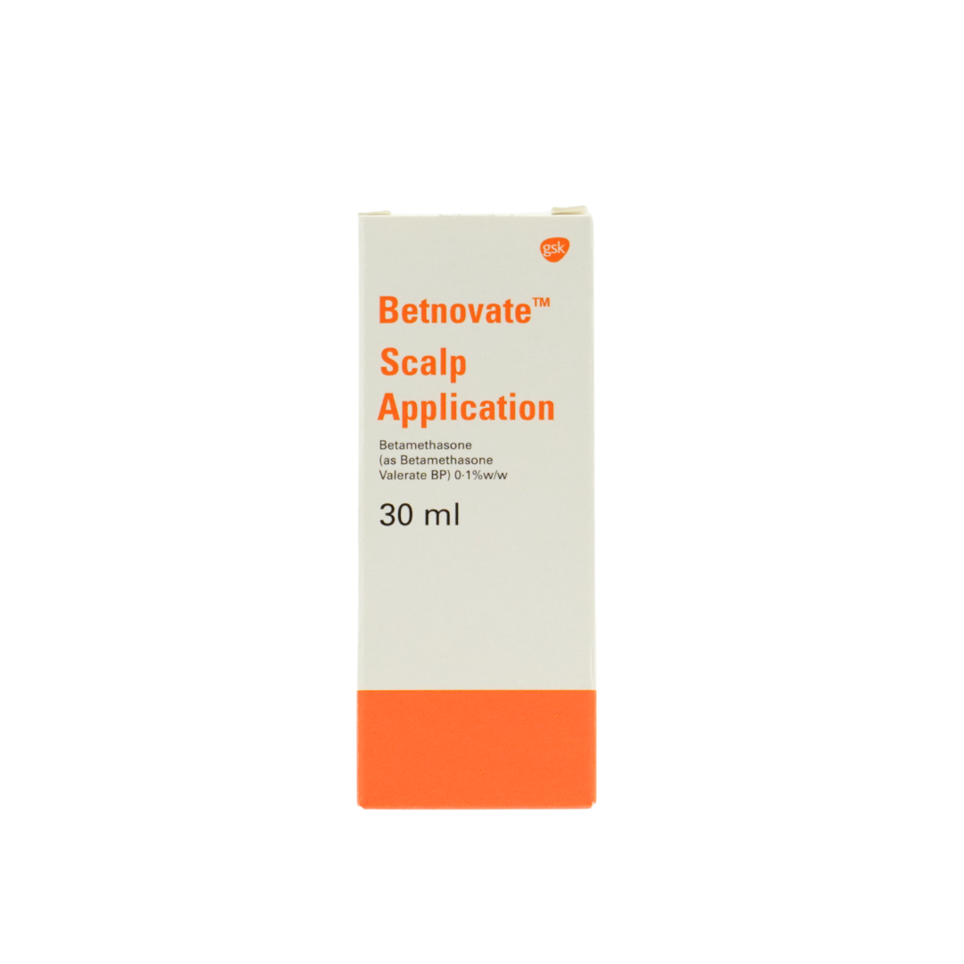 BETAMETHASONE (BETNOVATE) 0.1% SCALP SOLN,30ML,1S