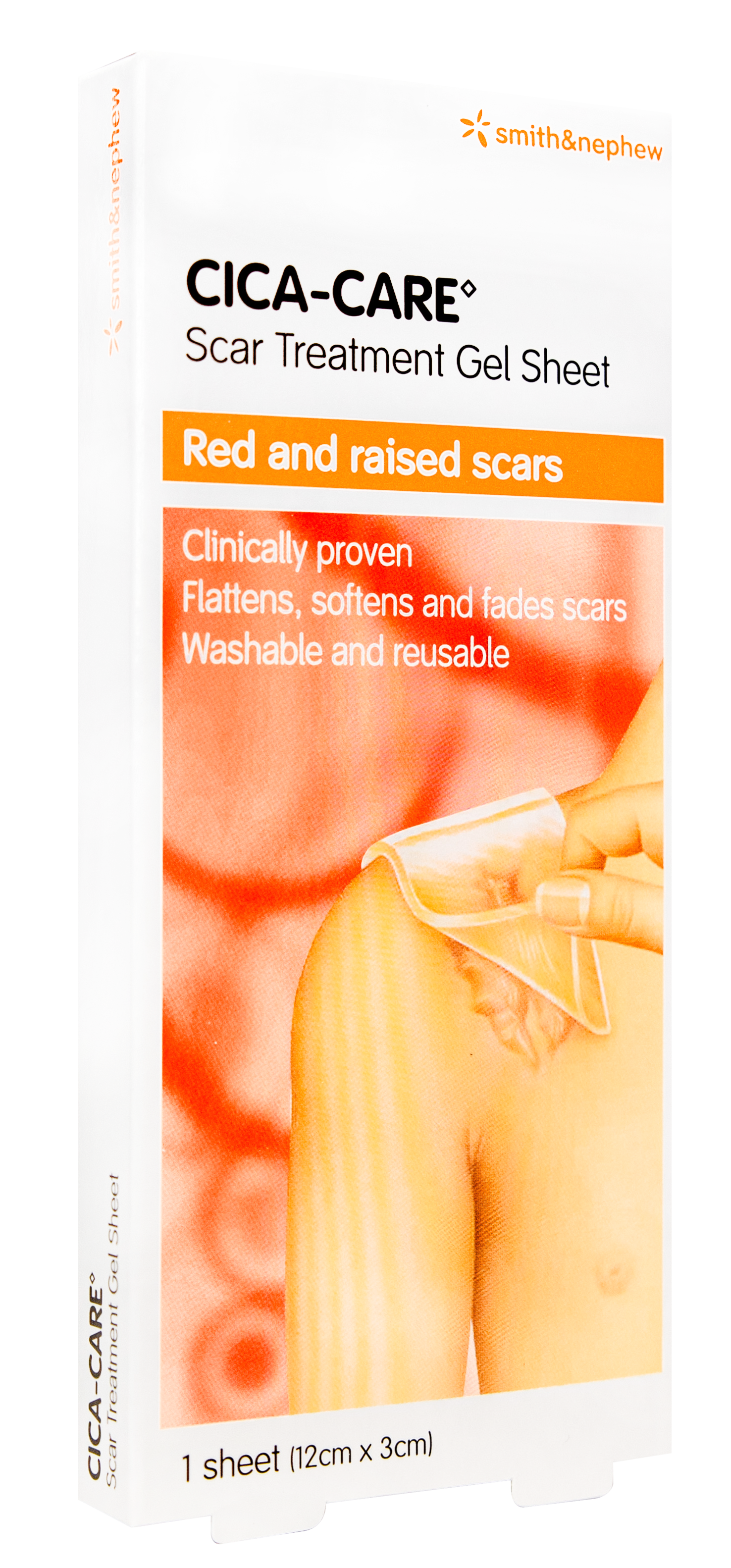 Smith+Nephew Cica-care 12cm x 3cm Gel Sheet 1's