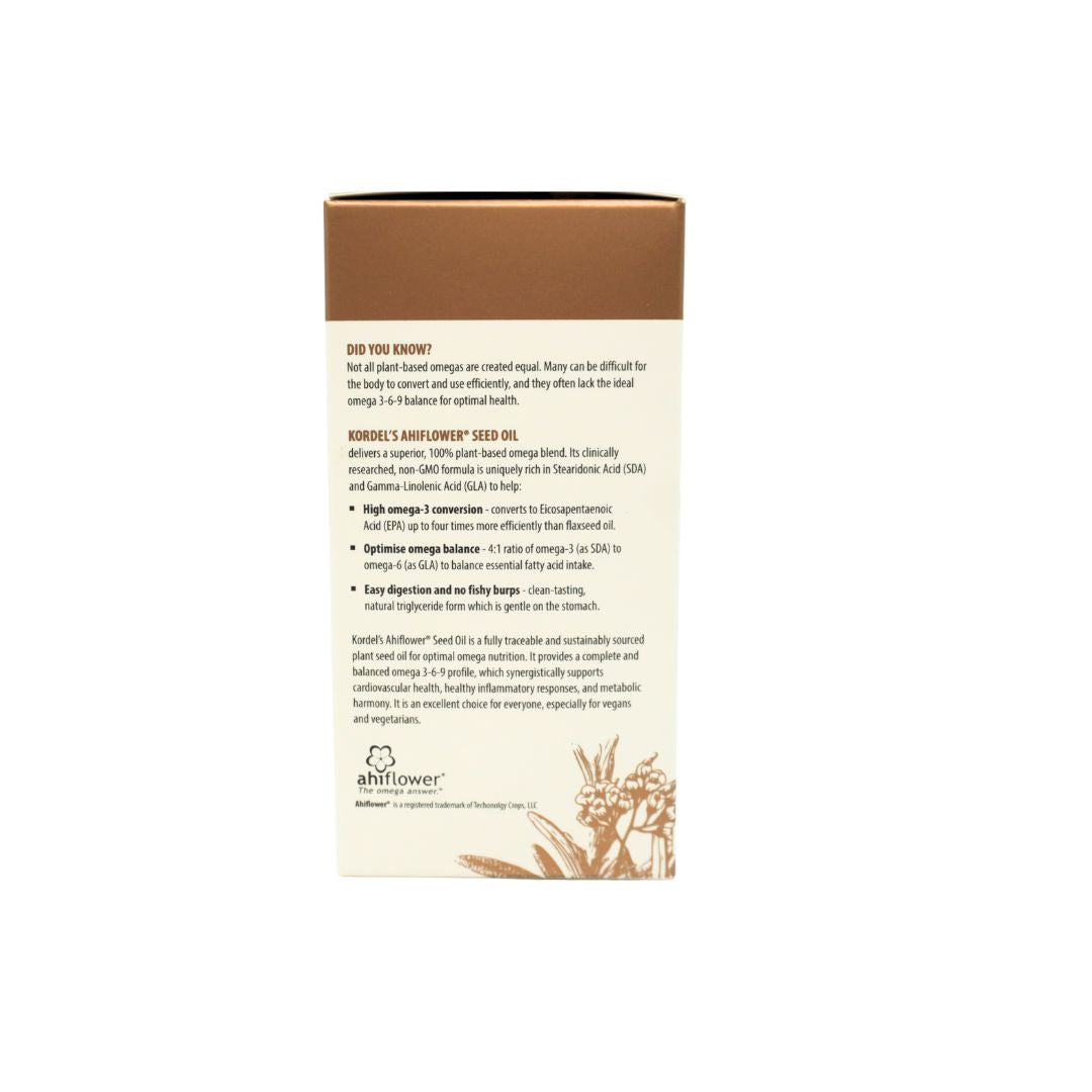 Kordel's Ahiflower Seed Oil Softgels 90's