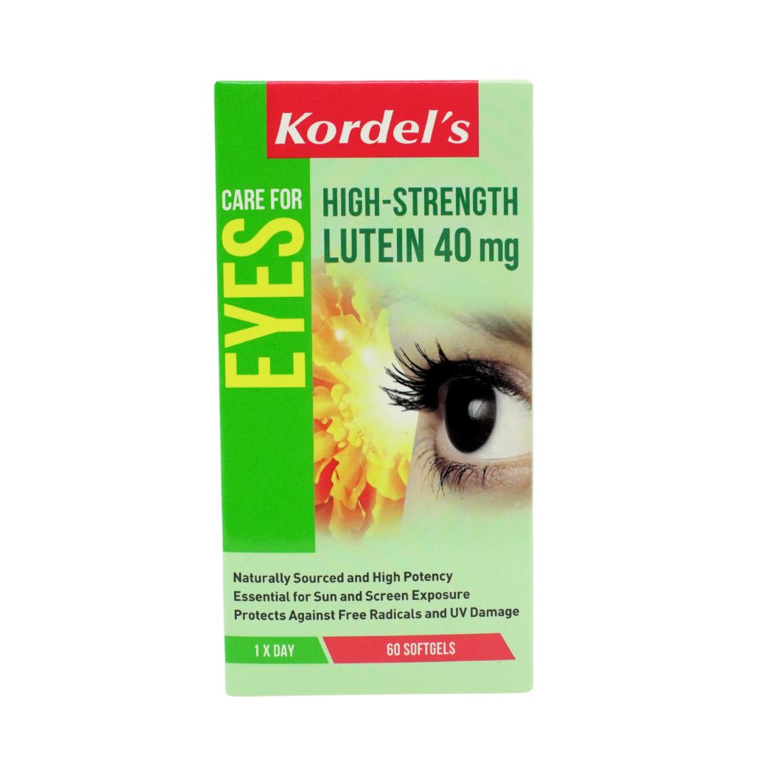 Kordel's High-Strength Lutein 40mg Softgel 60's