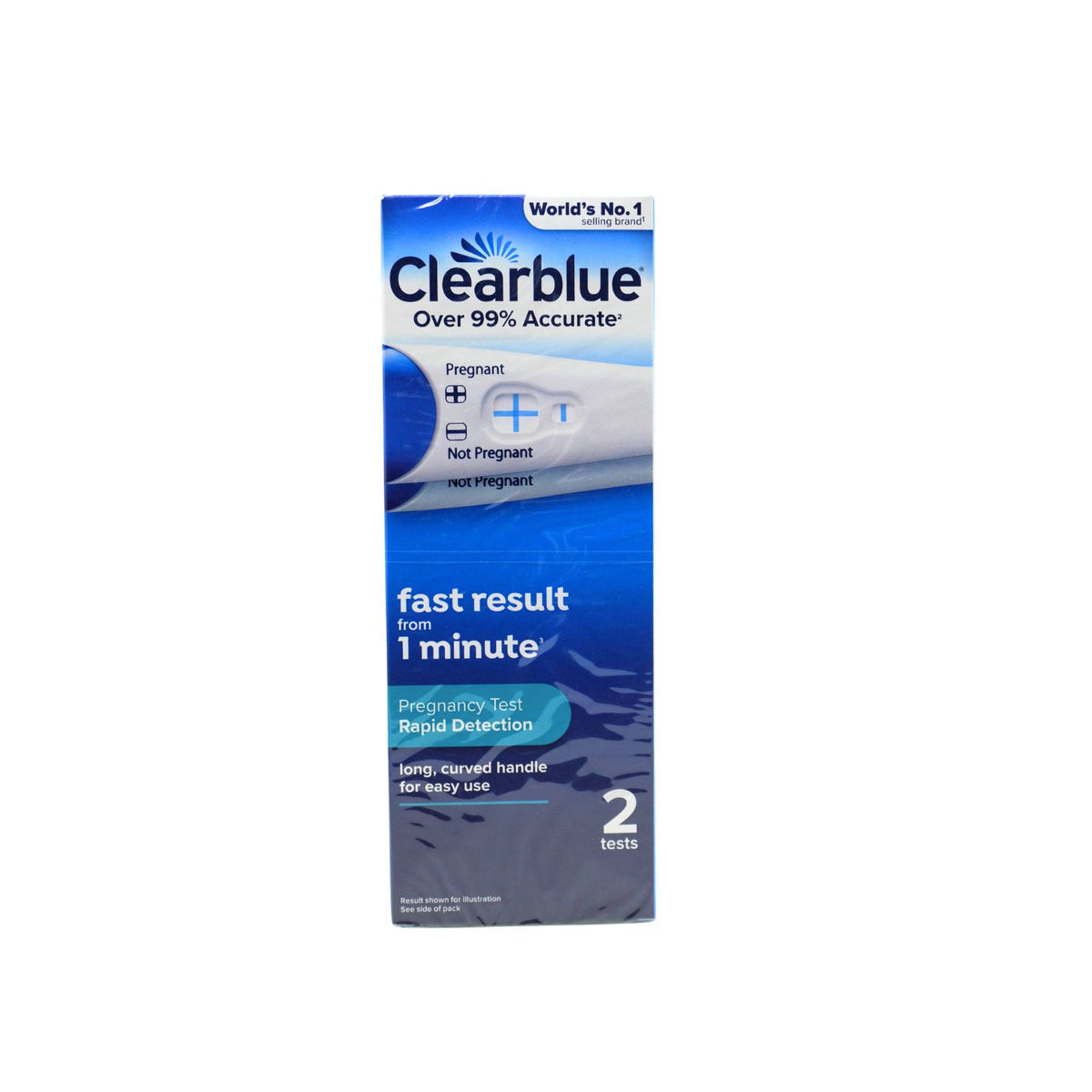 Clearblue Pregnancy Test Rapid Detection 2's