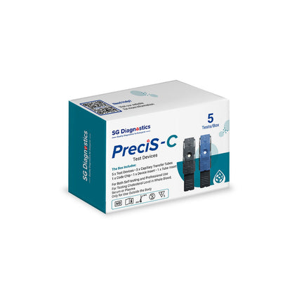 PreciS-C Cholesterol Analyzer Test Strip 5's