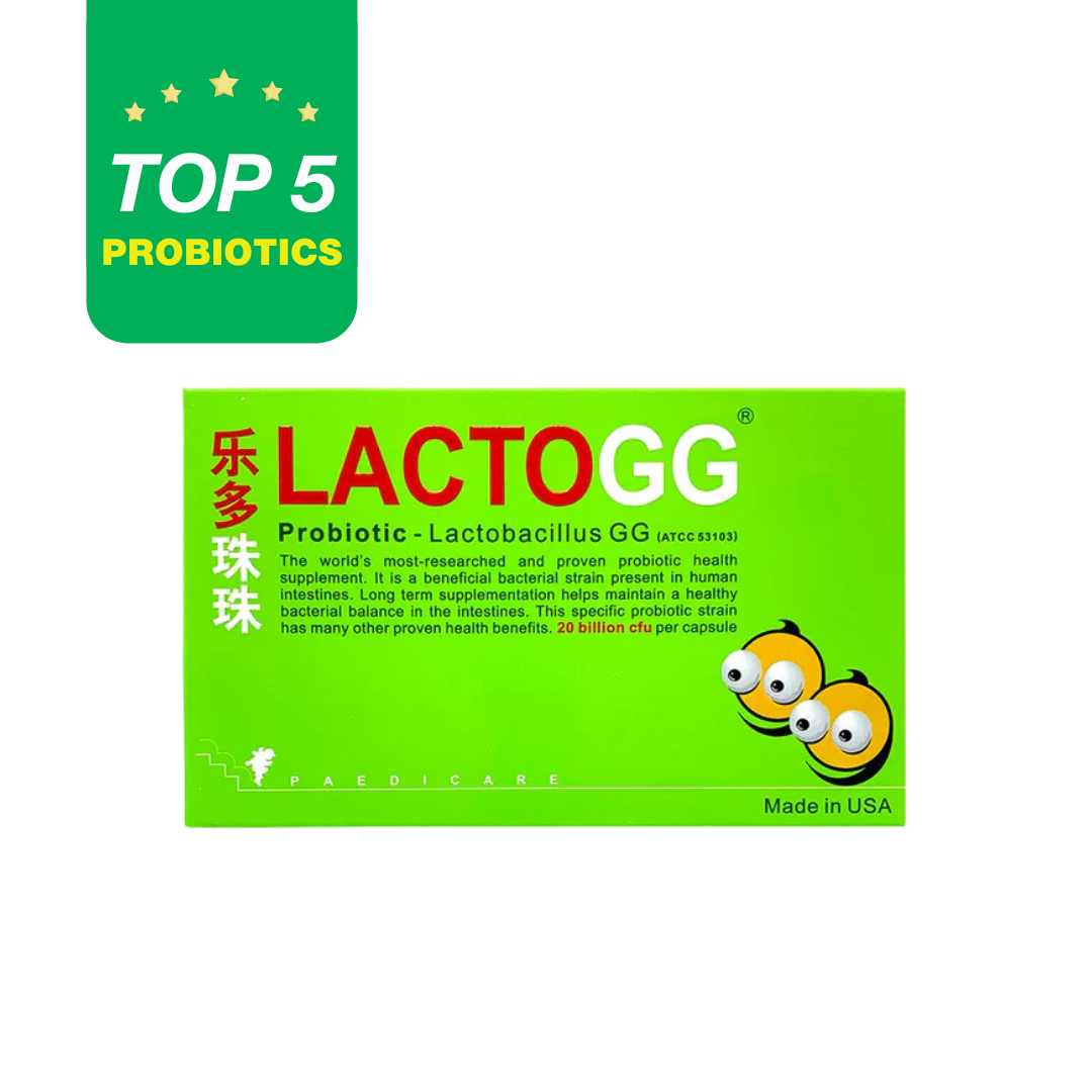 LactoGG Probiotics Capsules 30's - Lactobacillus GG